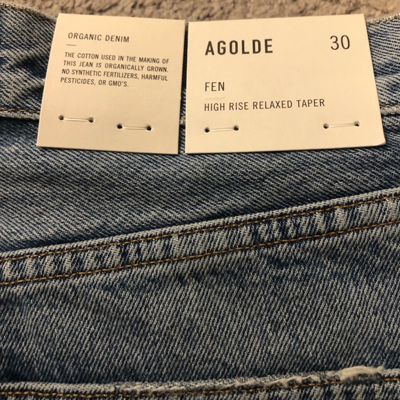Agolde Fen relaxed high rise taper Jean - Picture 15 of 15